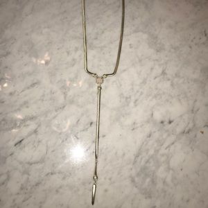 Kendra Scott Gold druzy necklace